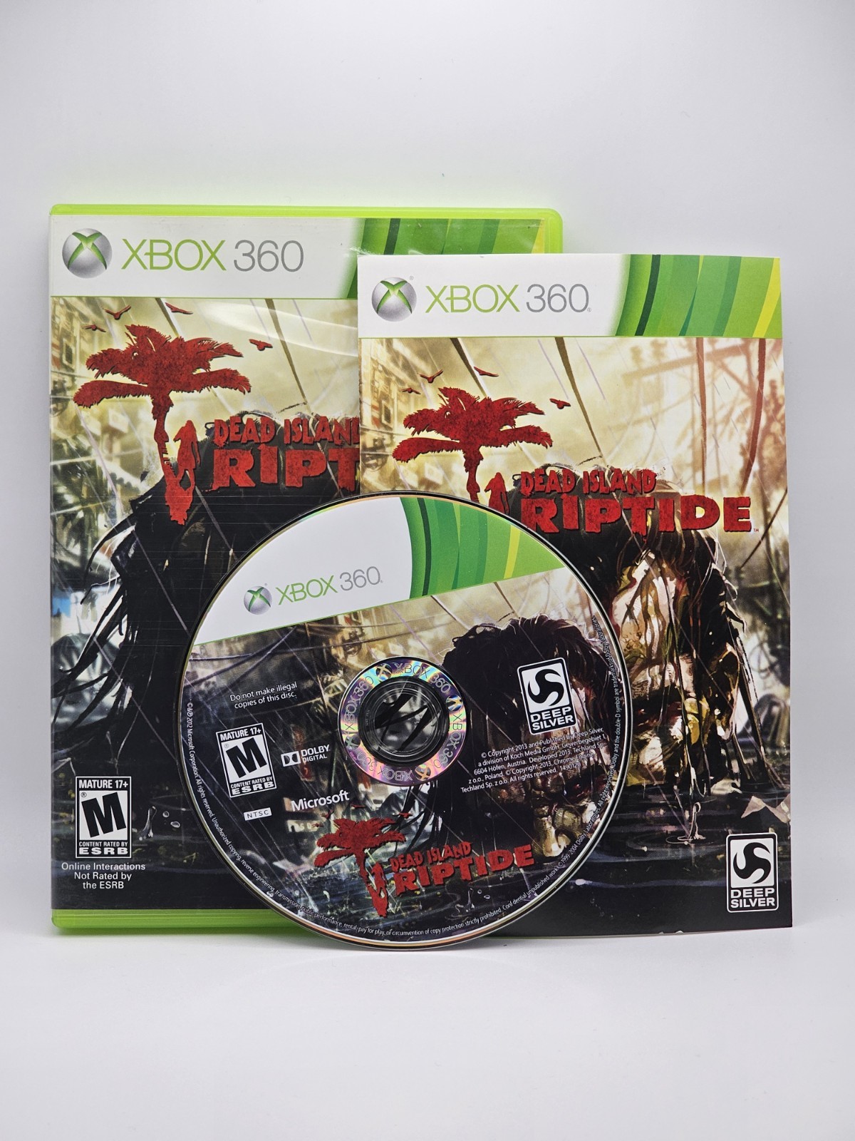 Dead Island and Dead Island Riptide Microsoft Xbox 360 CIB Tested Working