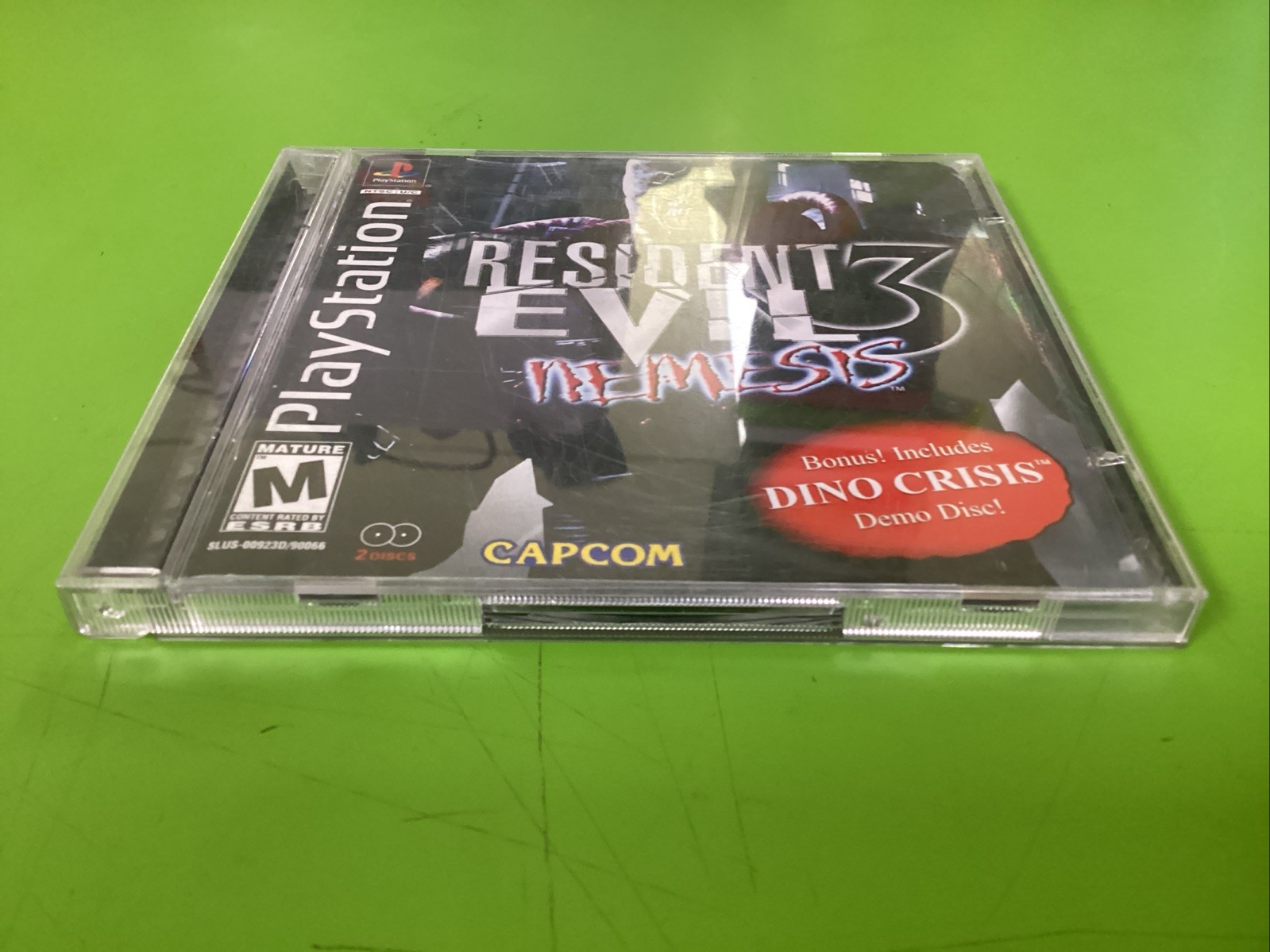 Resident Evil 3: Nemesis (PS1, 1999) CIB Manual Reg Card W/ Demo Disc Tested