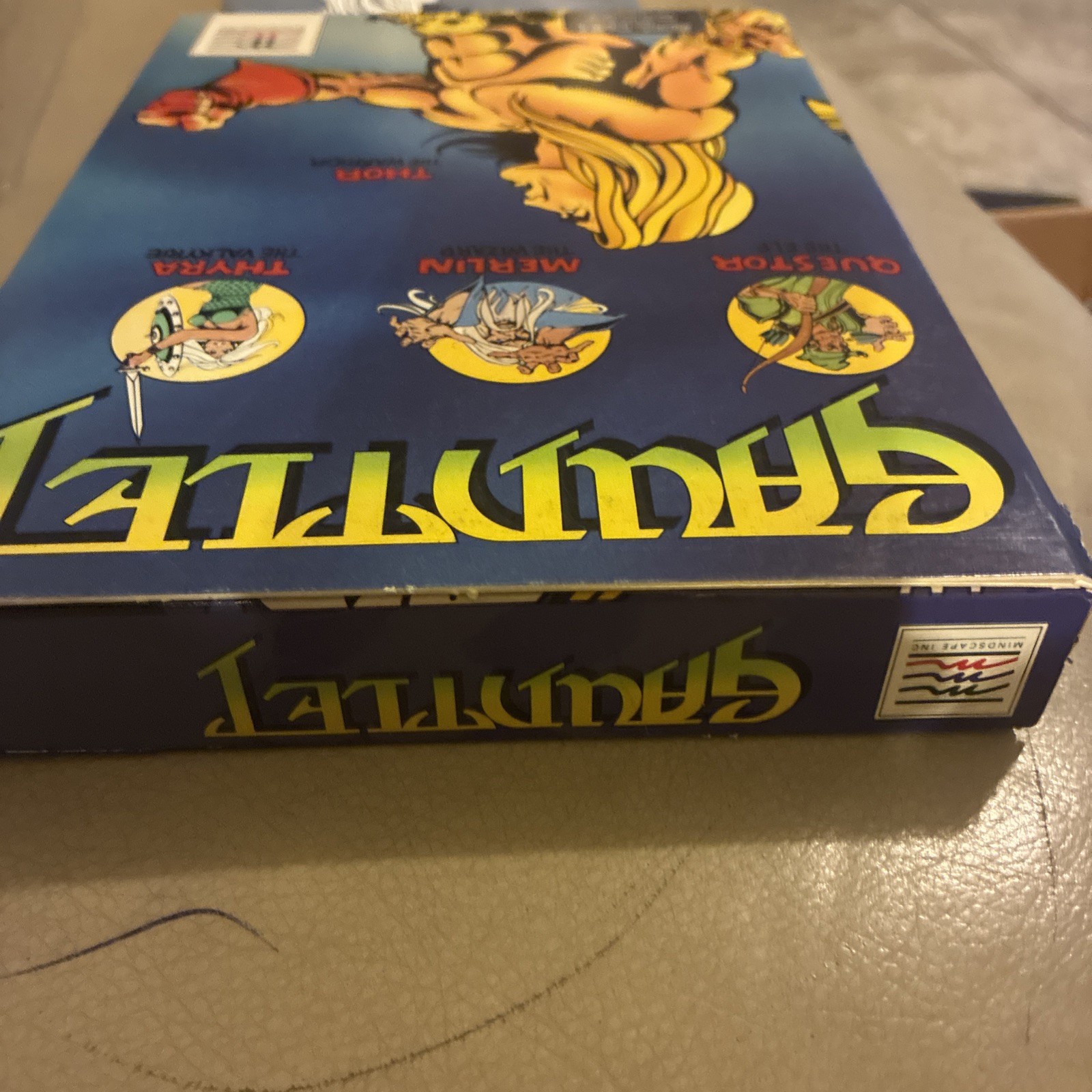 Gauntlet Macintosh Big Box – Mindscape 1988 – Rare, Vintage, CIB