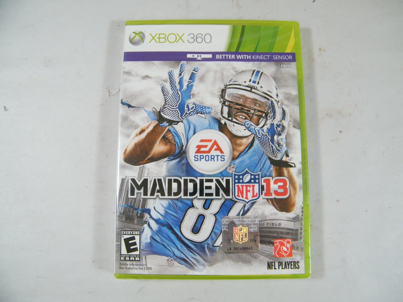 MADDEN NFL 13 XBOX 360 BETTER WITH KINECT, NEW, SEALED
