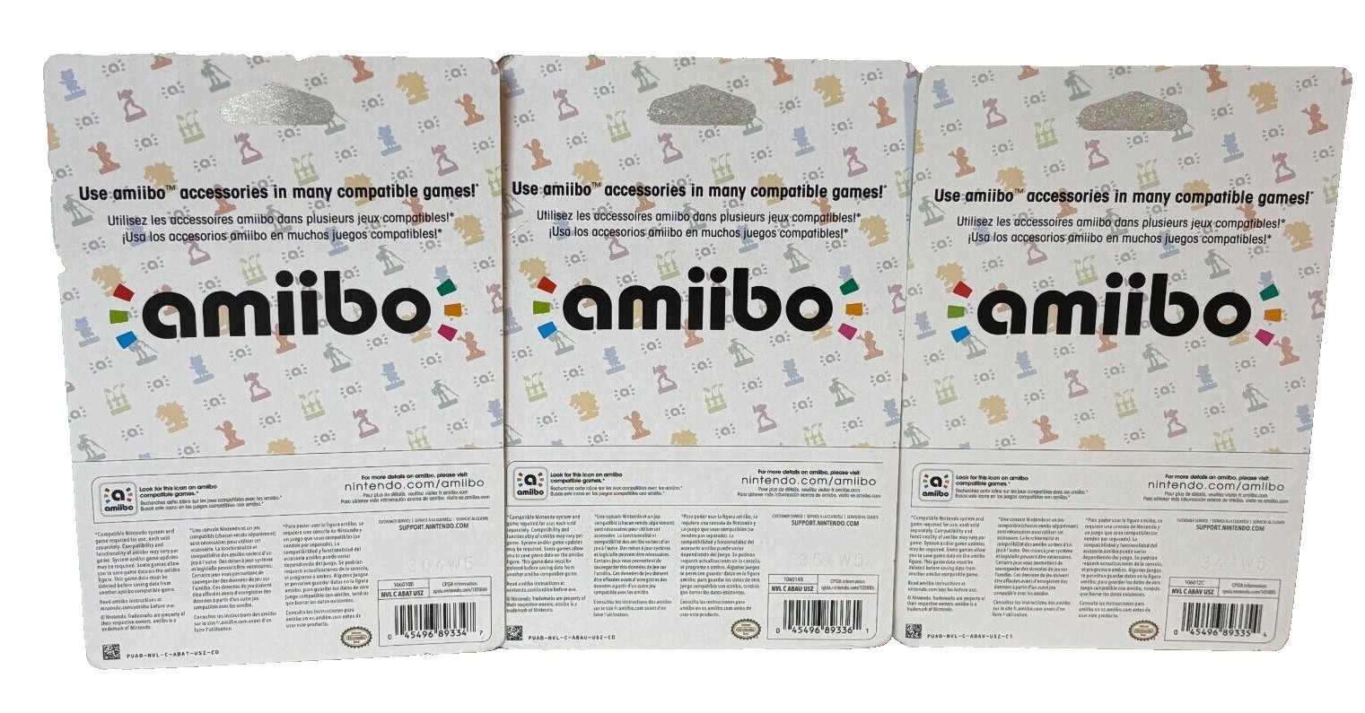 NINTENDO AMIIBO SUPER MARIO ODYSSEY MARIO + PEACH + BOWSER WEDDING SET OF 3 NEW