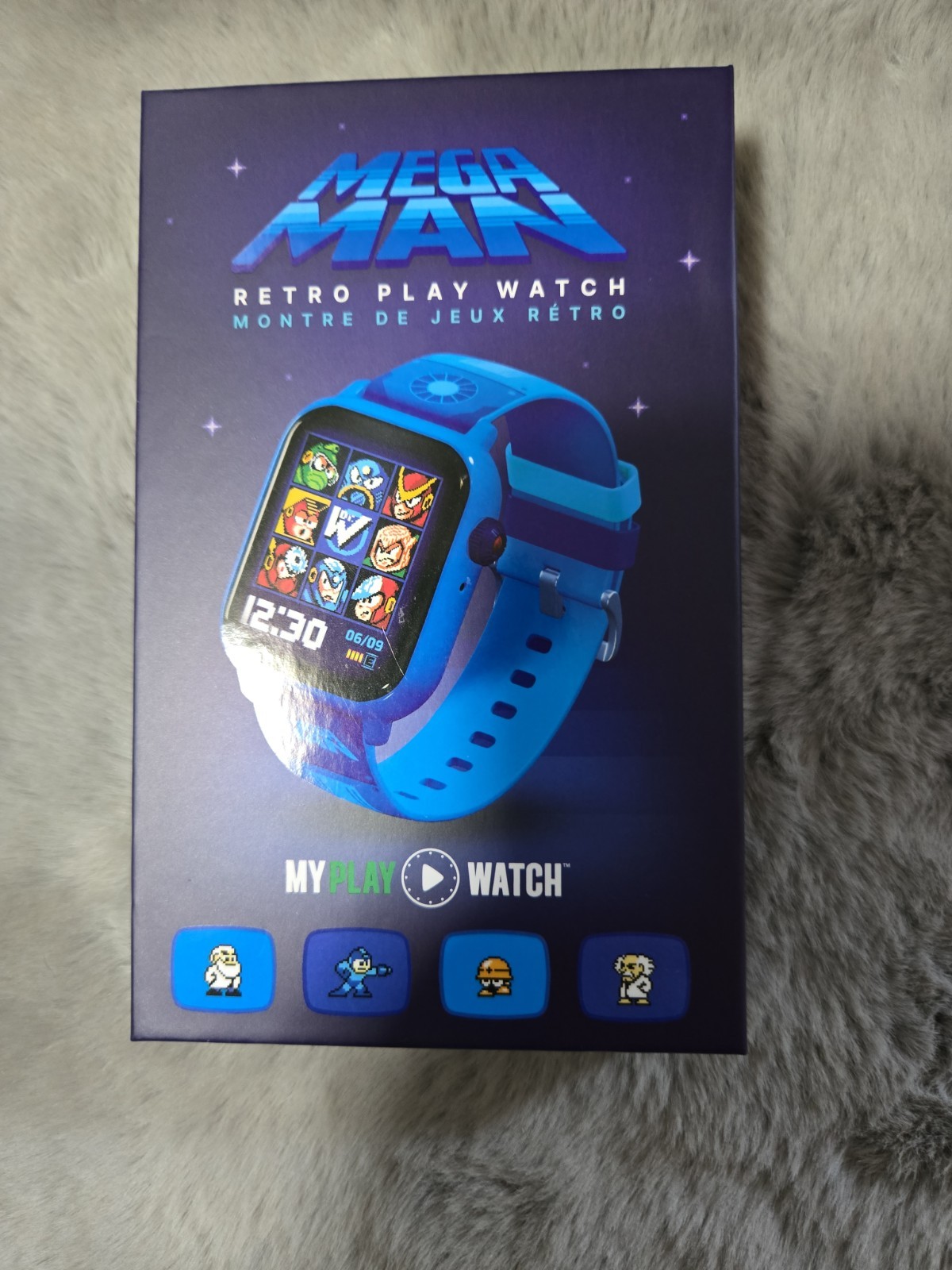 Mega Man Retro Play Watch Bundle with Bonus Band NEW