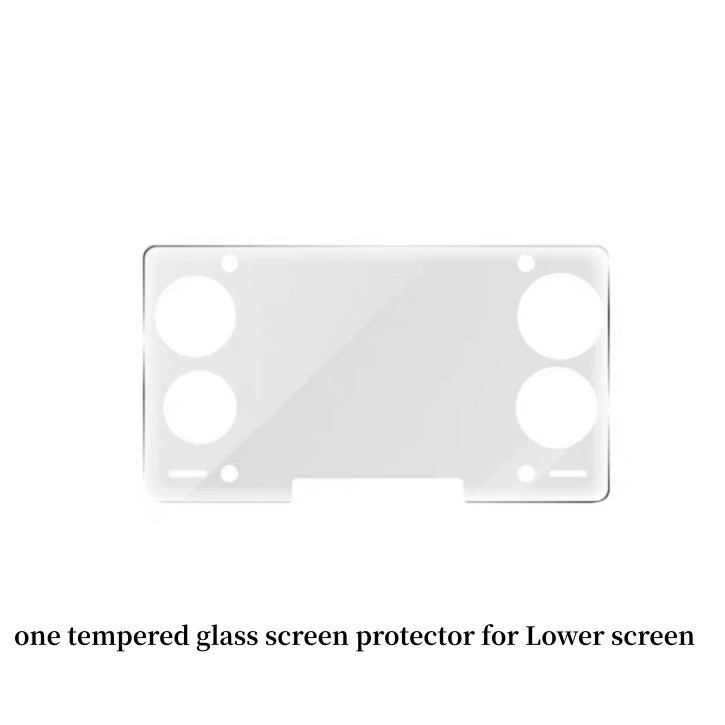 For AYNTHOR Console Tempered Glass Screen Protector DualScreen HD Protection