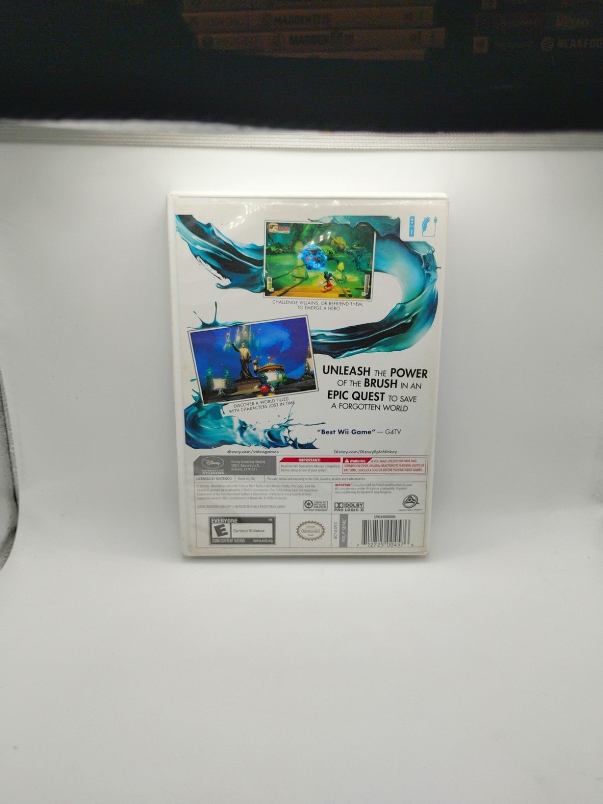 Epic Mickey – Nintendo Wii CIB Tested Fast Shipping 🔥🔥🔥🔥🔥🔥🔥🔥🔥🔥🔥🔥🔥🔥
