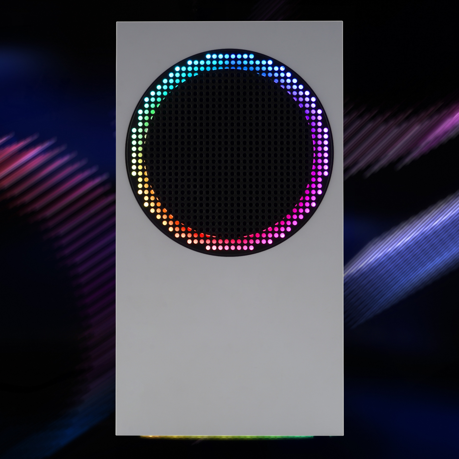 eXtremeRate Multi Color RGB LED Light Strip for Xbox Series S Console Fan Vent