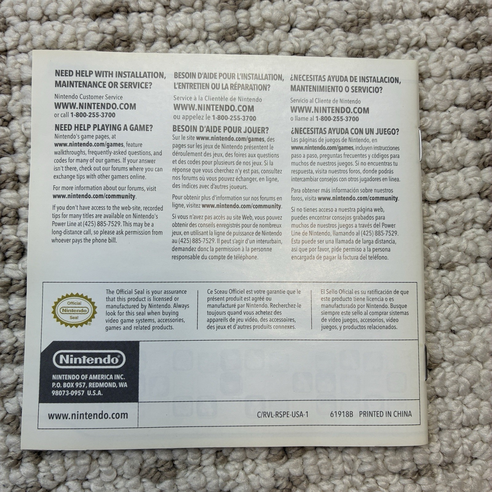 Nintendo Wii Sports 2006 Complete CIB Tested Working