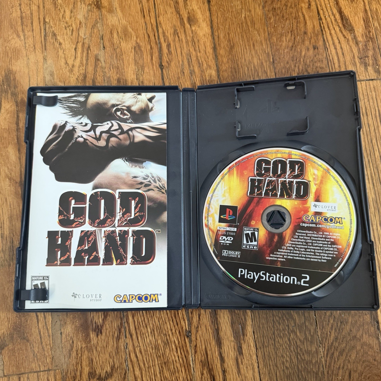God Hand (PlayStation 2, 2006) PS2 – CIB – Very Good