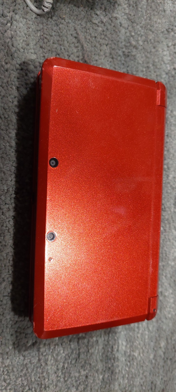 Nintendo 3DS Handheld System – 3d Mario Land Edition Flame Red Used See Pics