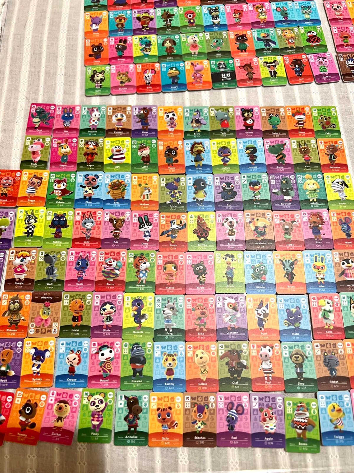 Villager Amiibo Animal Crossing New Horizon ALL 508pcs Sanrio RV Free sticker