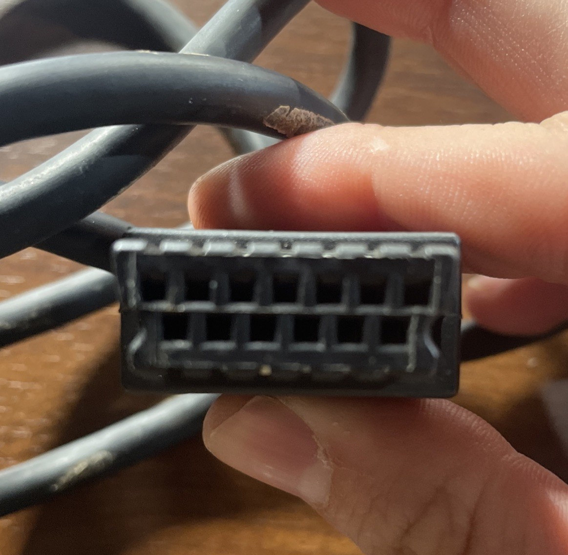 Atari SIO/IO 3 Ft 13 PIN CABLE ORIGIN ORIGINAL UNTESTED VGS