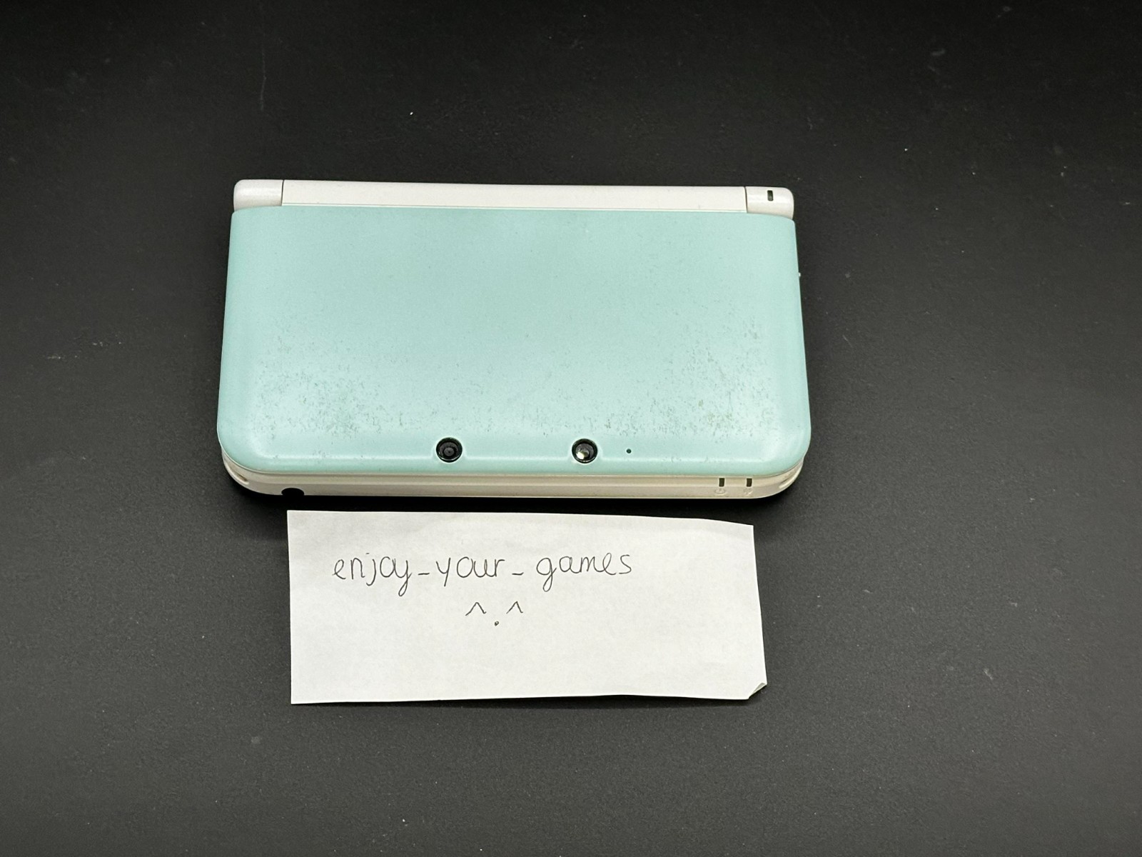 Nintendo 3DS XL LL Mint/White | English | Charger | US Seller – SHIP IN 1-DAY