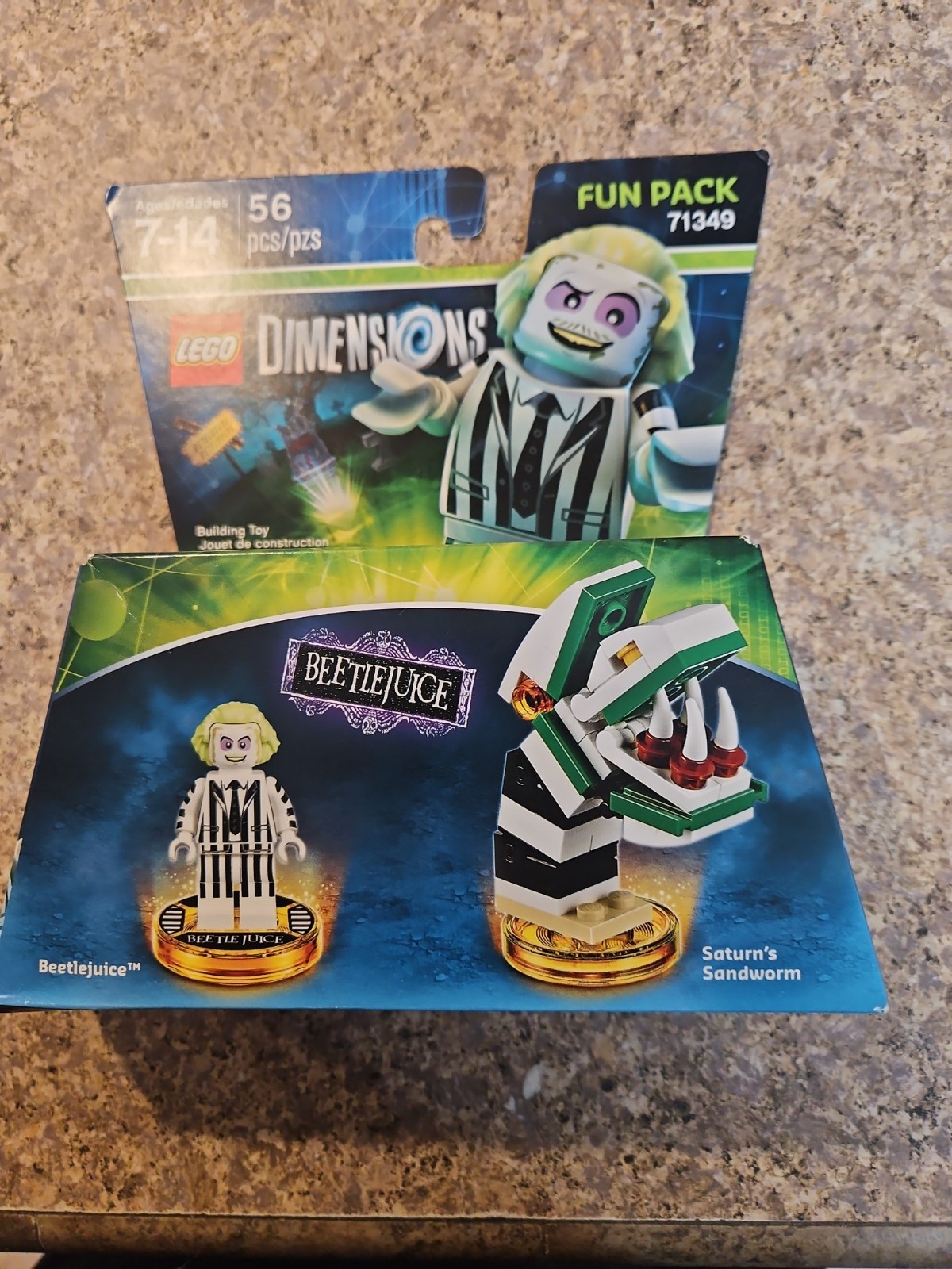 Lego Beetlejuice Minifigure Sand Snake Dimensions 71349