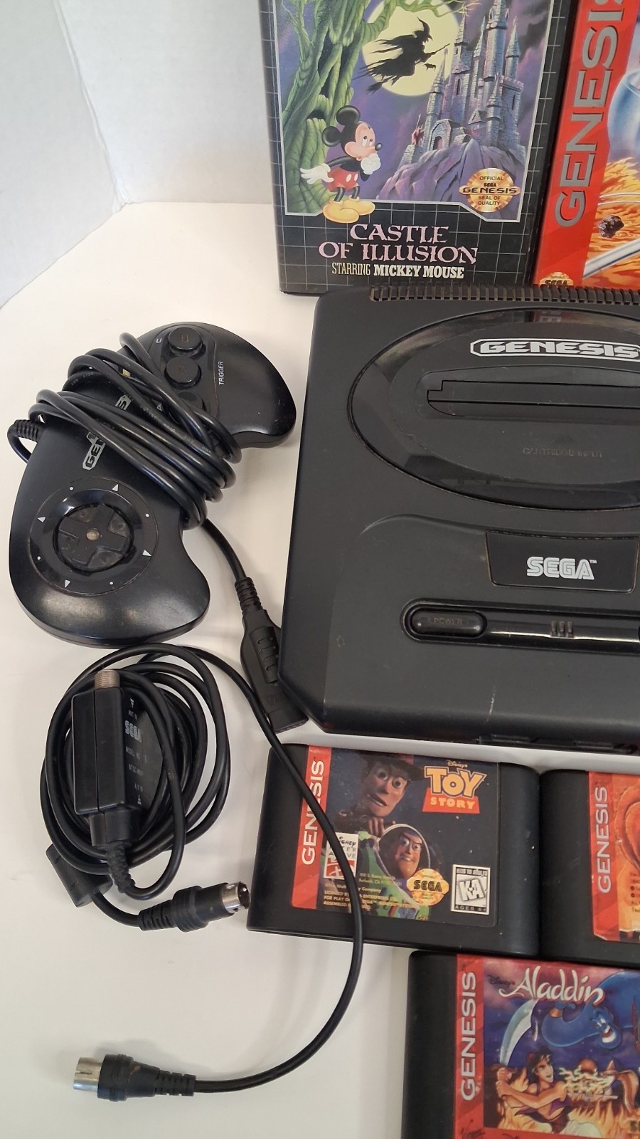 Sega MK-1631 Genesis 1 Console System With Games Bundle