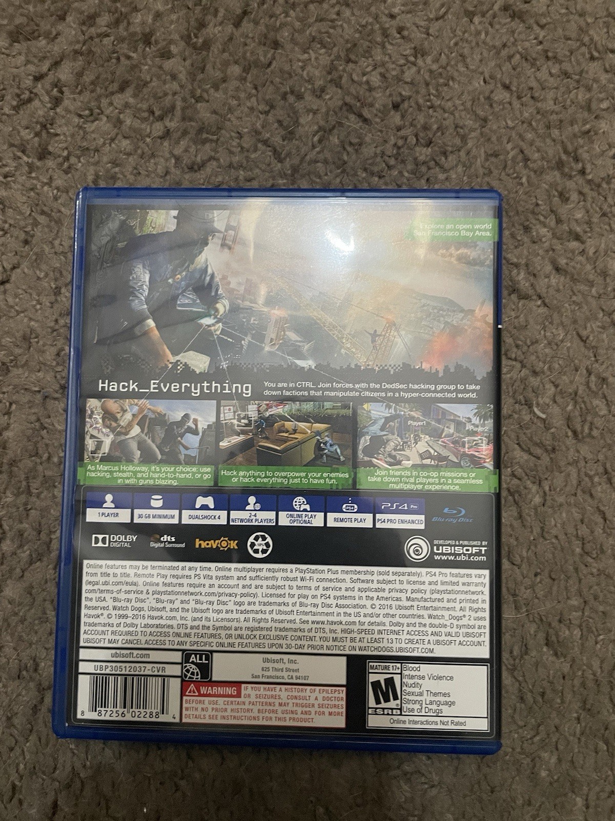 TESTED Watch Dogs 2 PS4 Game