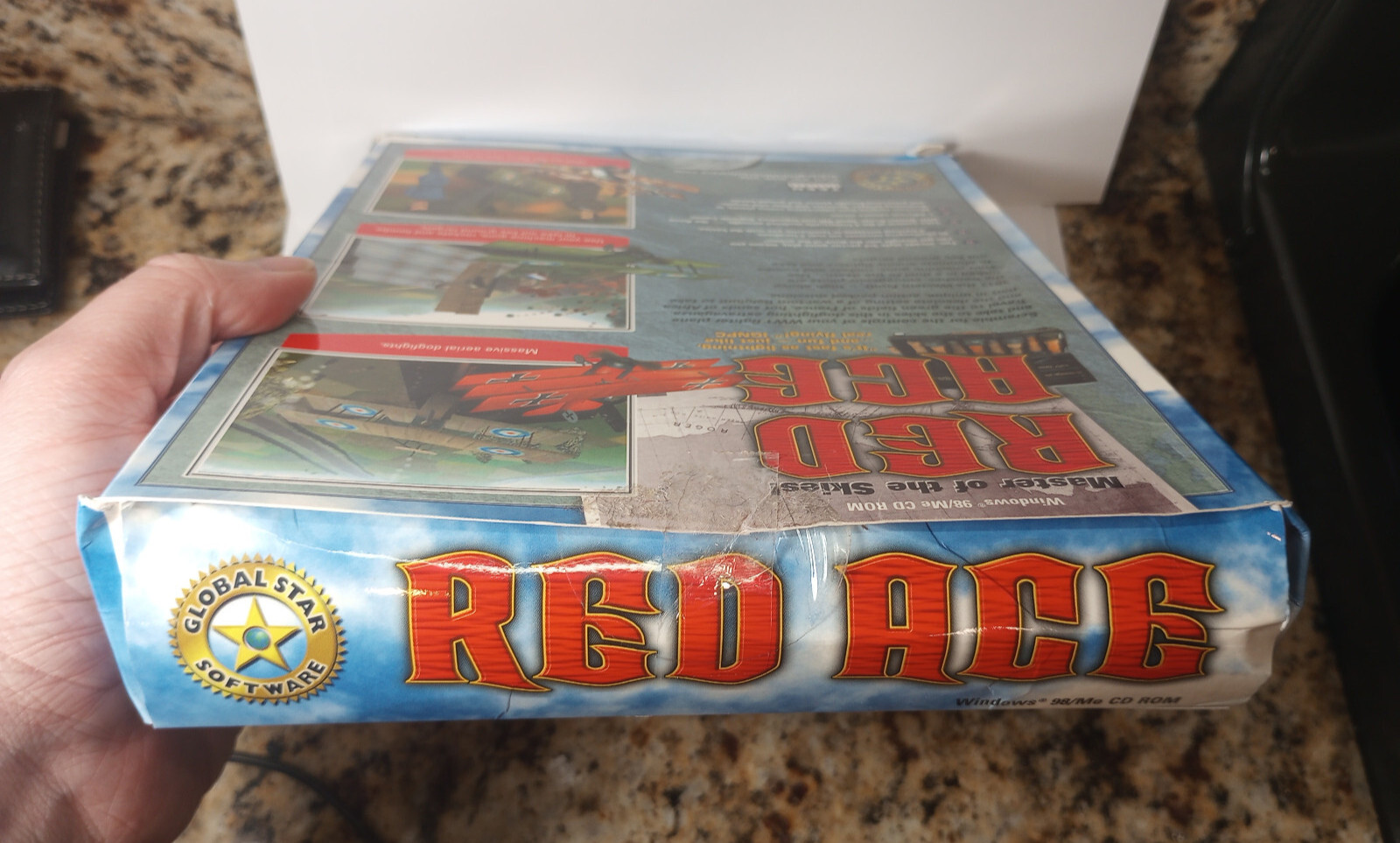 Red Ace (PC, 2001) Global Star Software Flying Combat PC Game BIG BOX BRAND NEW