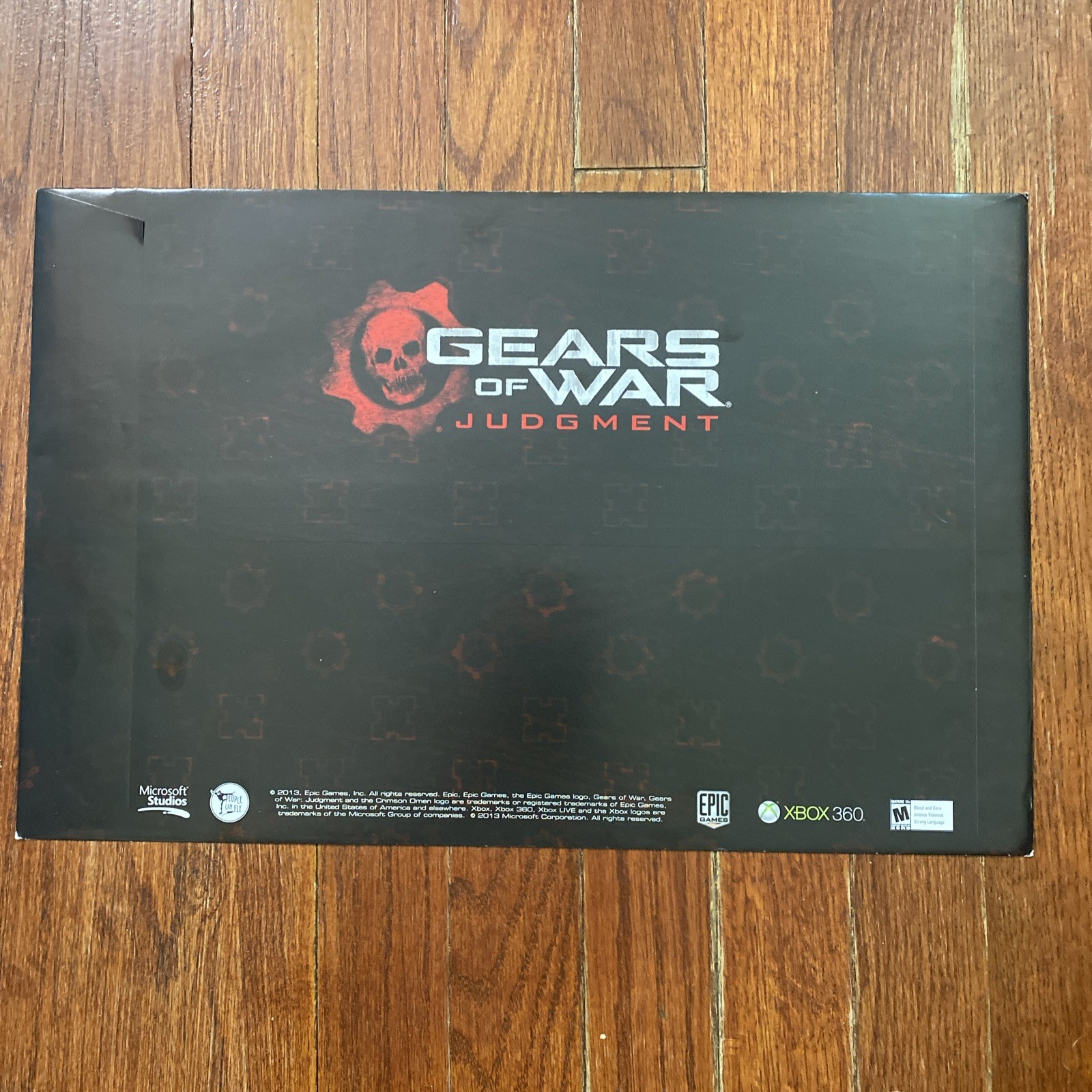 SEALED Gears of War Judgement Exclusive Limited Edition Art Print Promo RARE