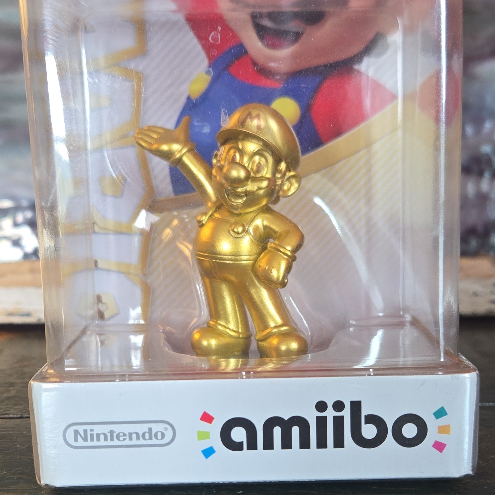Nintendo amiibo Mario Gold Edition Figure for Mario Party 10 (2015)