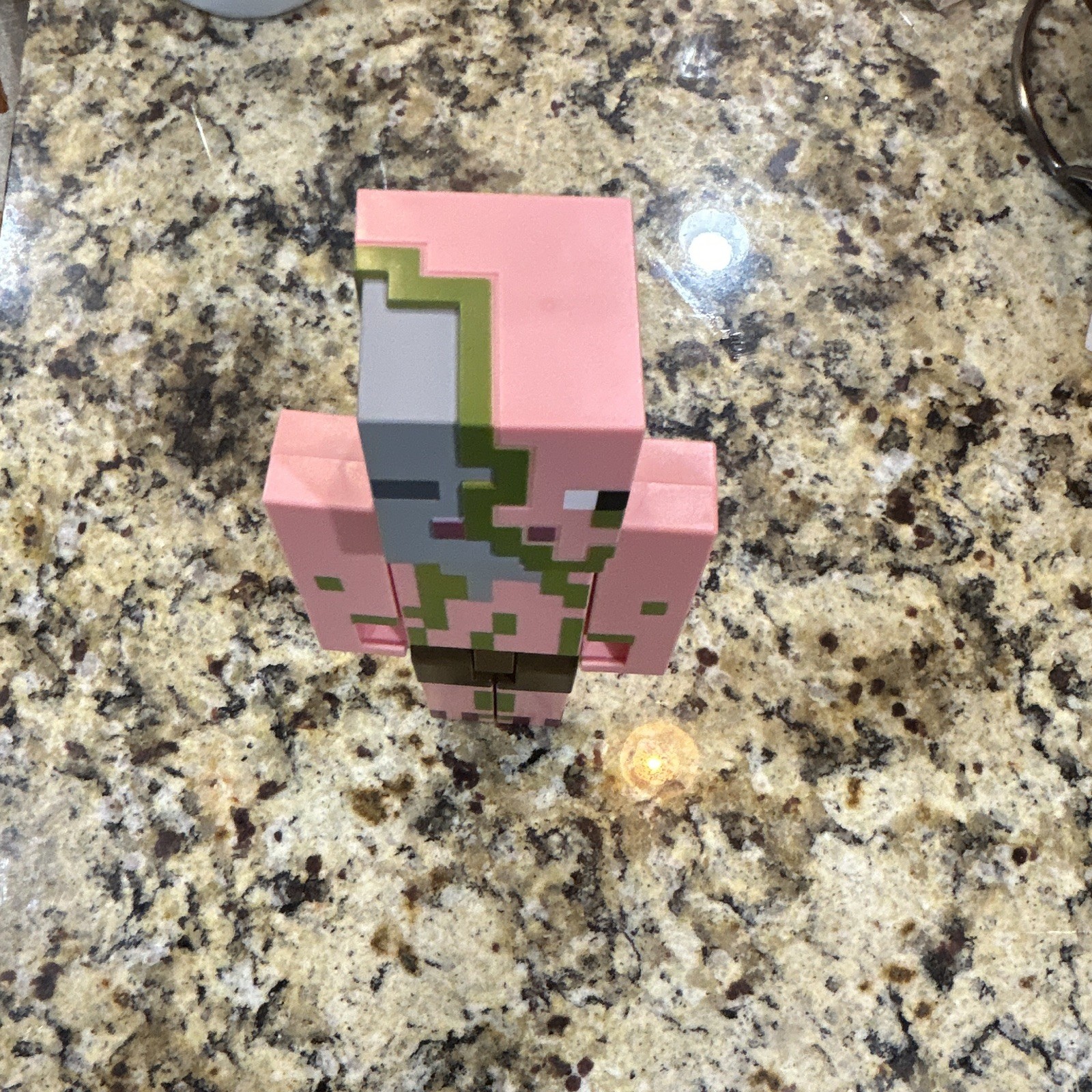 Mattel Minecraft Zombie Pigman 9″ Large Action Figure FWV56 Loose Used