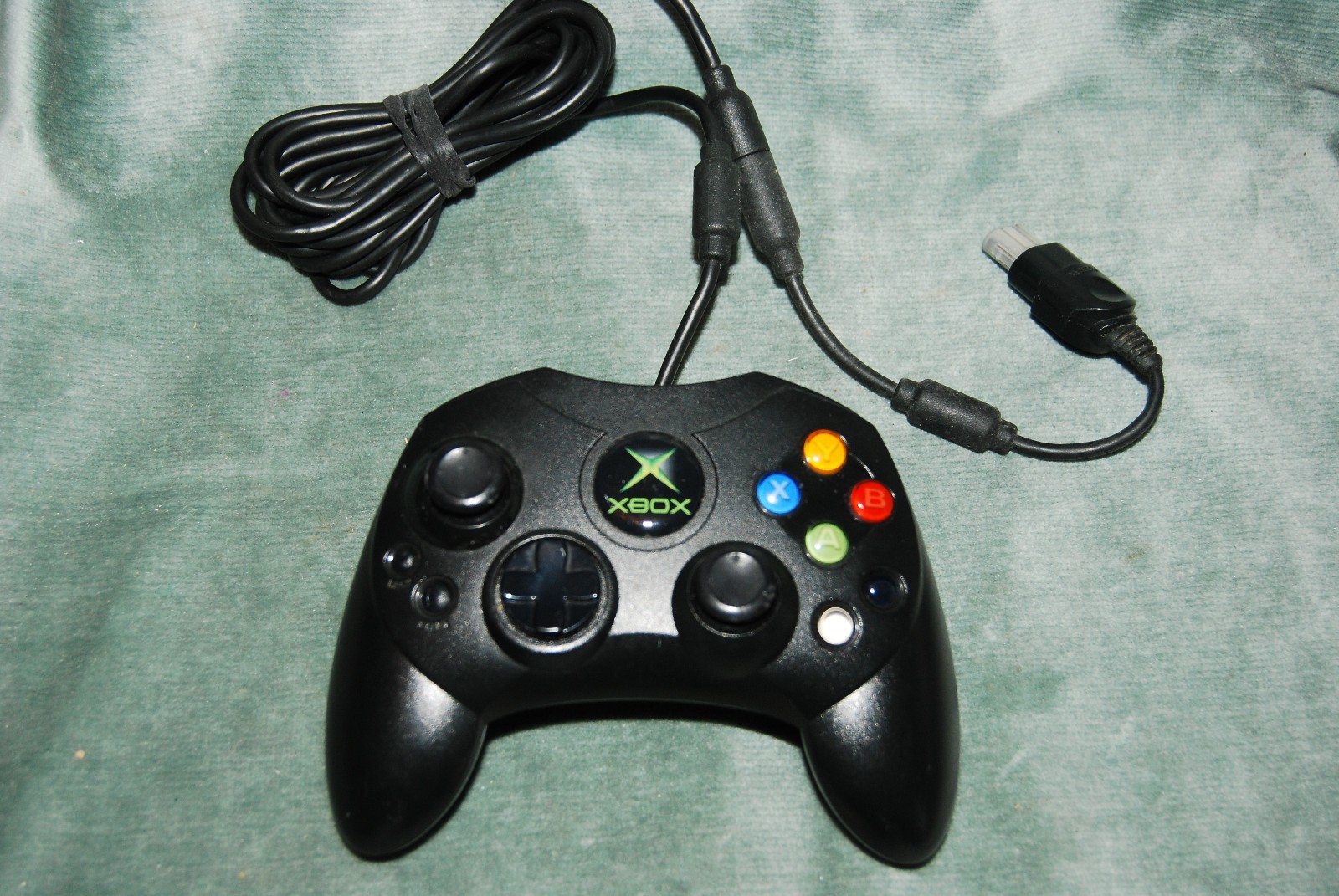 OEM Microsoft Xbox Black Controller S X08-69873 with Breakaway – Has Drift Issue