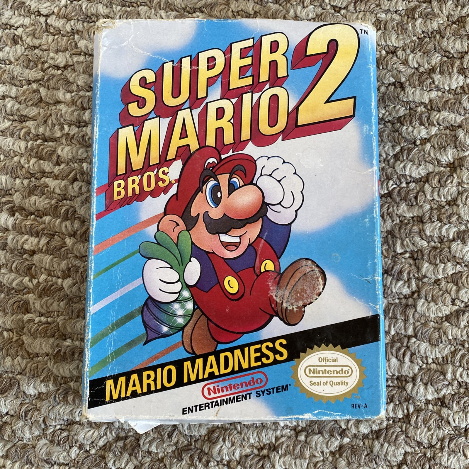 Super Mario Bros. 2 (Nintendo NES, 1988) in Box
