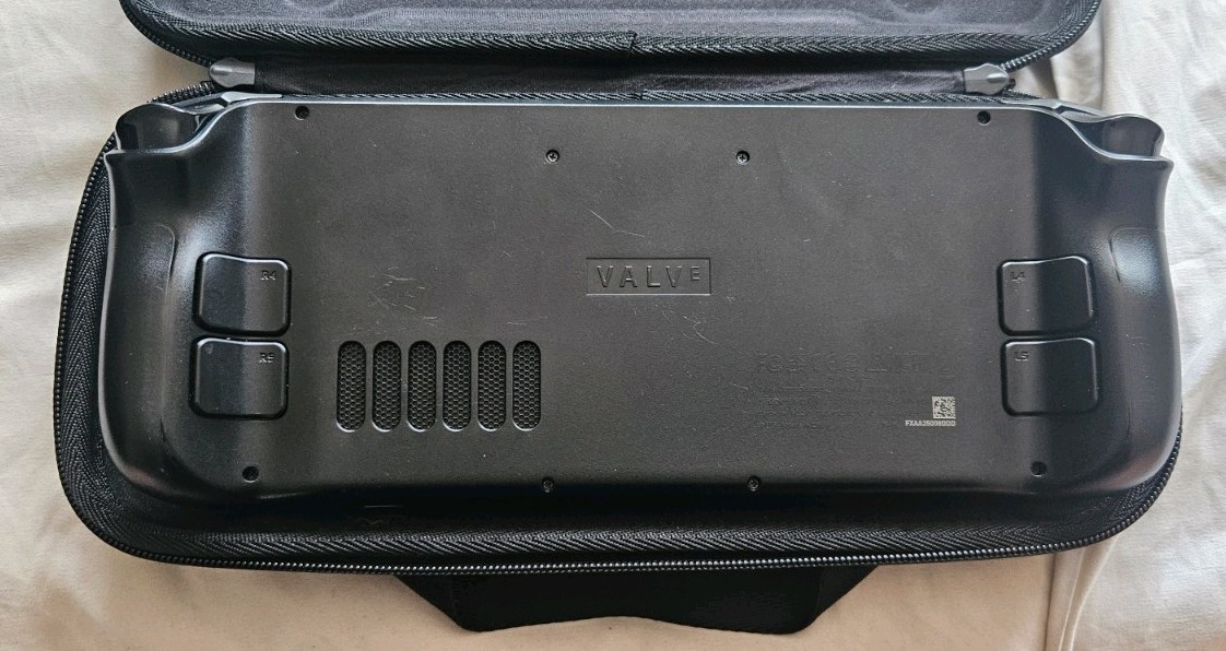 Valve Steam Deck 256GB Handheld System USB-C Black w/ Carrying Case
