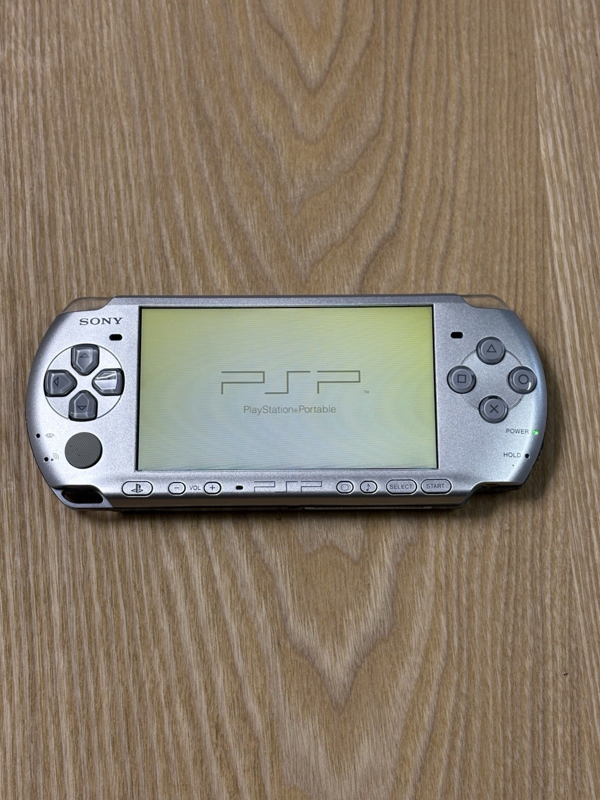 Sony PSP 3000 Mystic Silver Console PSP-3000 Tested Working Japan