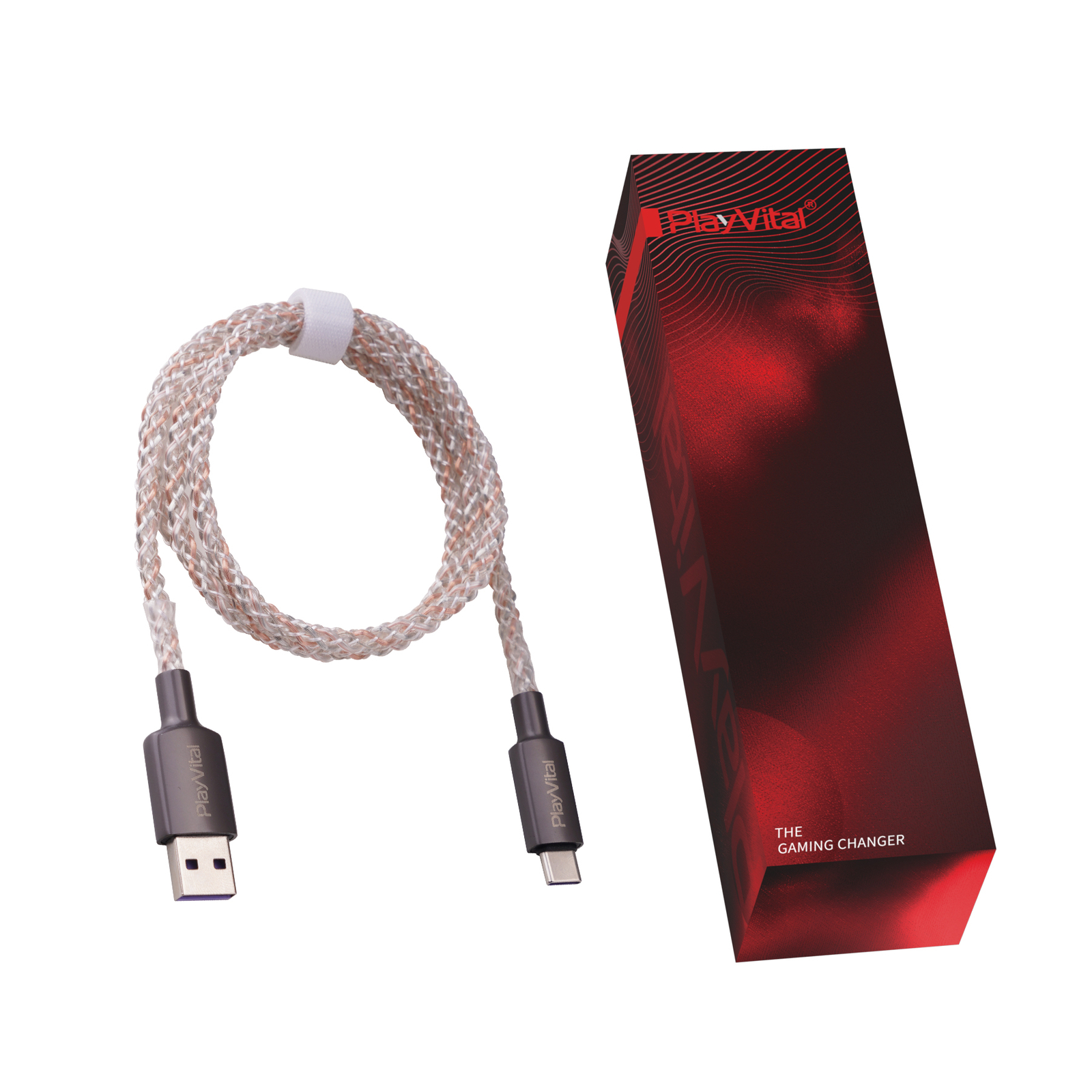 USB Type C LED Charging Cable for PS5/Xbox/Elite Series 2/Switch Pro Controller