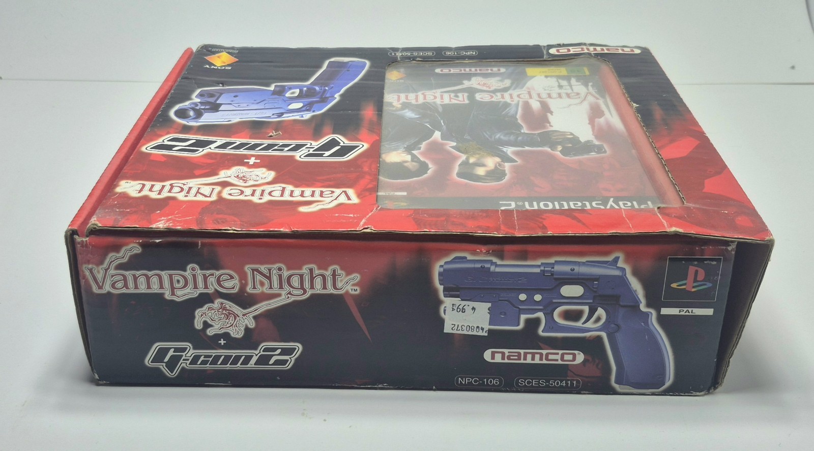 ​Vampire Night G-Con 2 Lightgun Bundle PS2 PAL Brand New In Box Namco Sony VGC