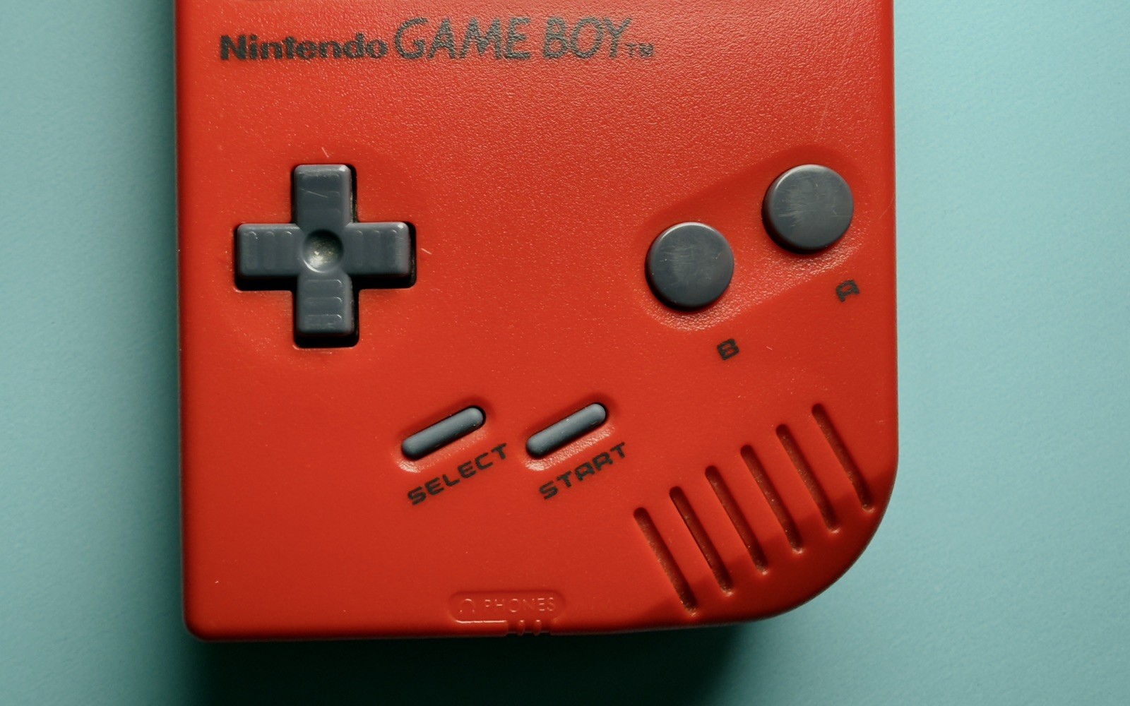 Retro Original Nintendo Game Boy Original DMG-01 RED Backlit Mod!