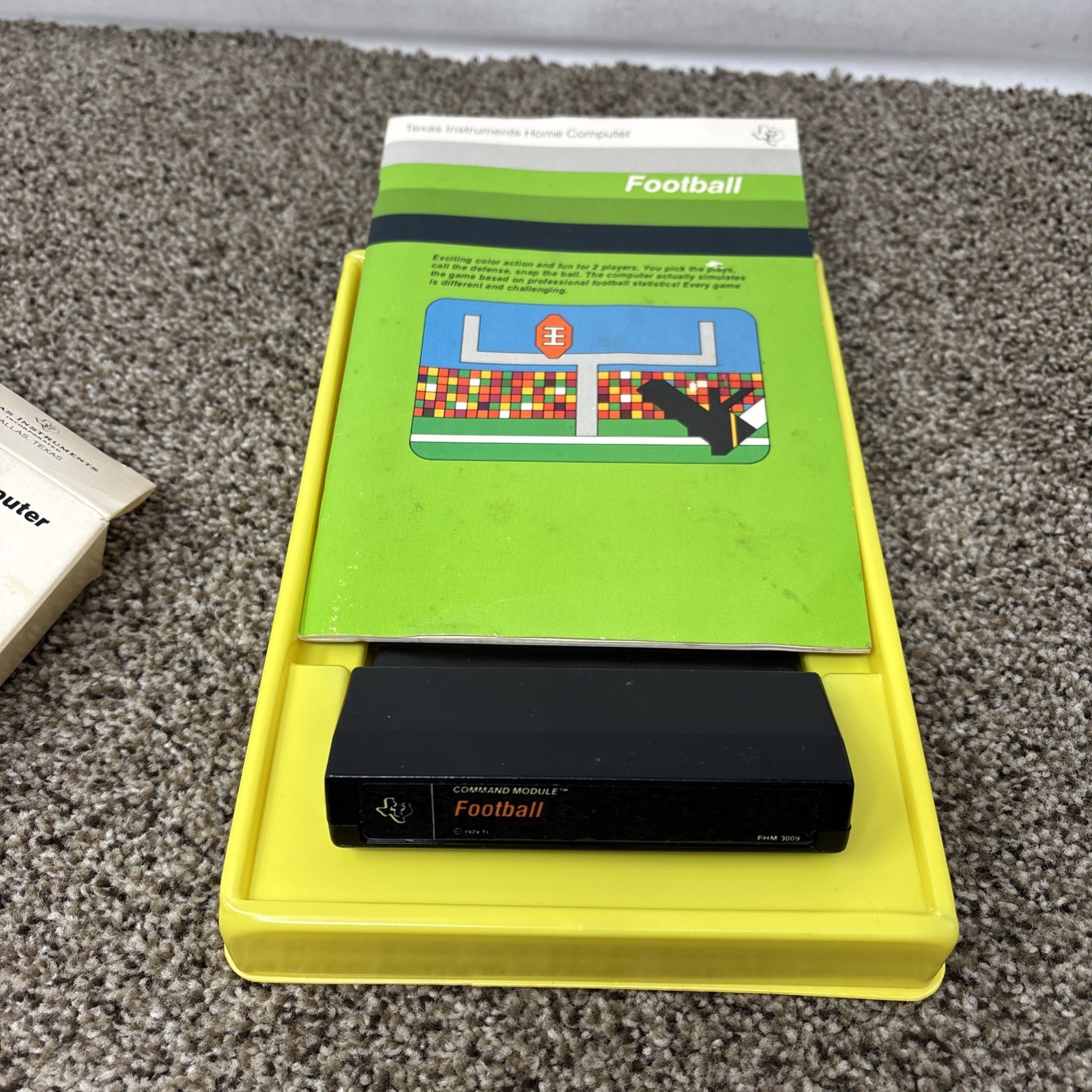 Ti99/4a CIB Game Lot Jawbreaker ii Tombstone City Football Touch Game Lot Tested