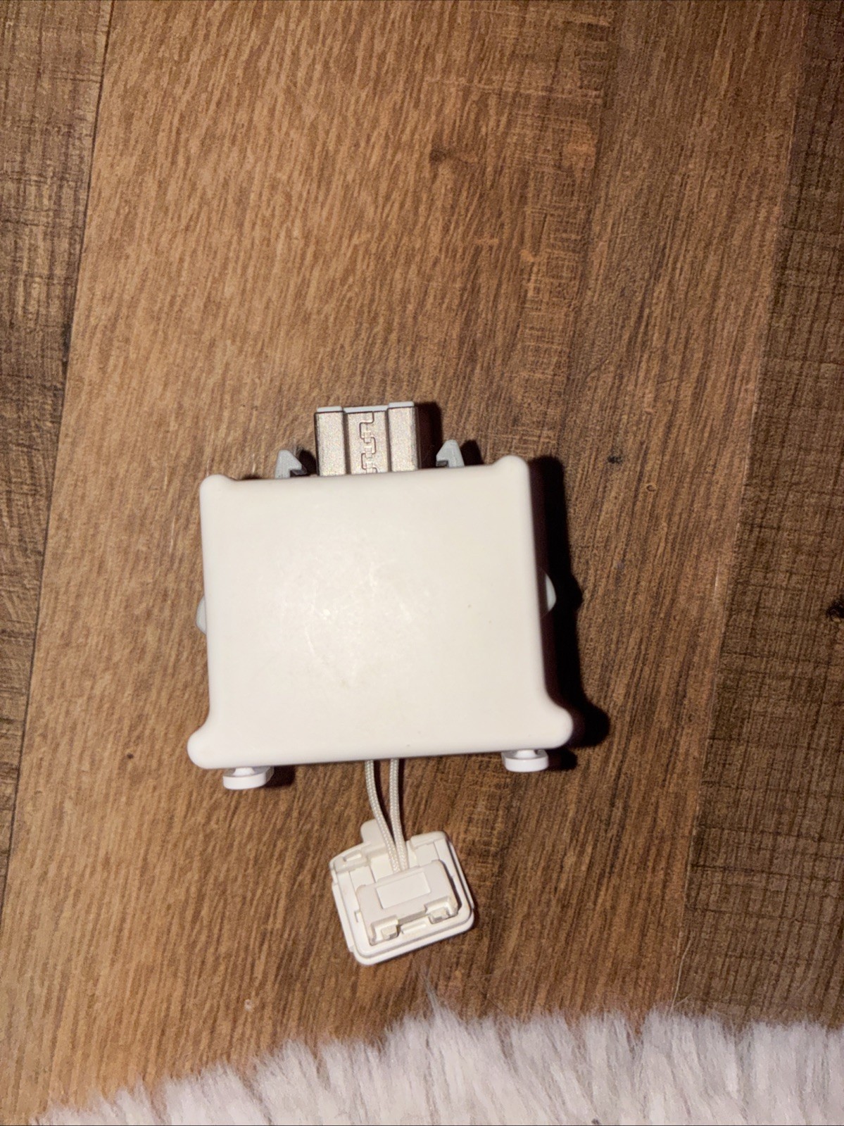 Nintendo Wii Motion Plus Sensor, Wii Motion Plus adapter, Wii Nunchuck(White)