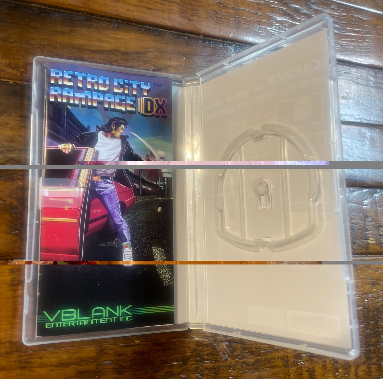 Retro City Rampage DX PSP Authentic Case, Artwork & Manual ONLY, NO GAME