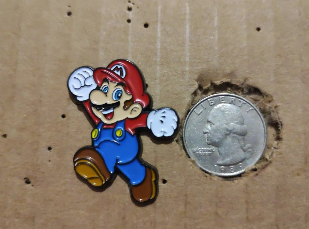 Super Mario And Luigi Brothers Enamel Pins Bundle Official Nintendo Collectibles