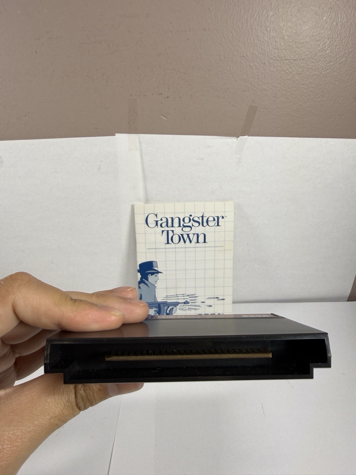 Gangster Town (Sega Master System, 1987) Complete CIB TESTED!