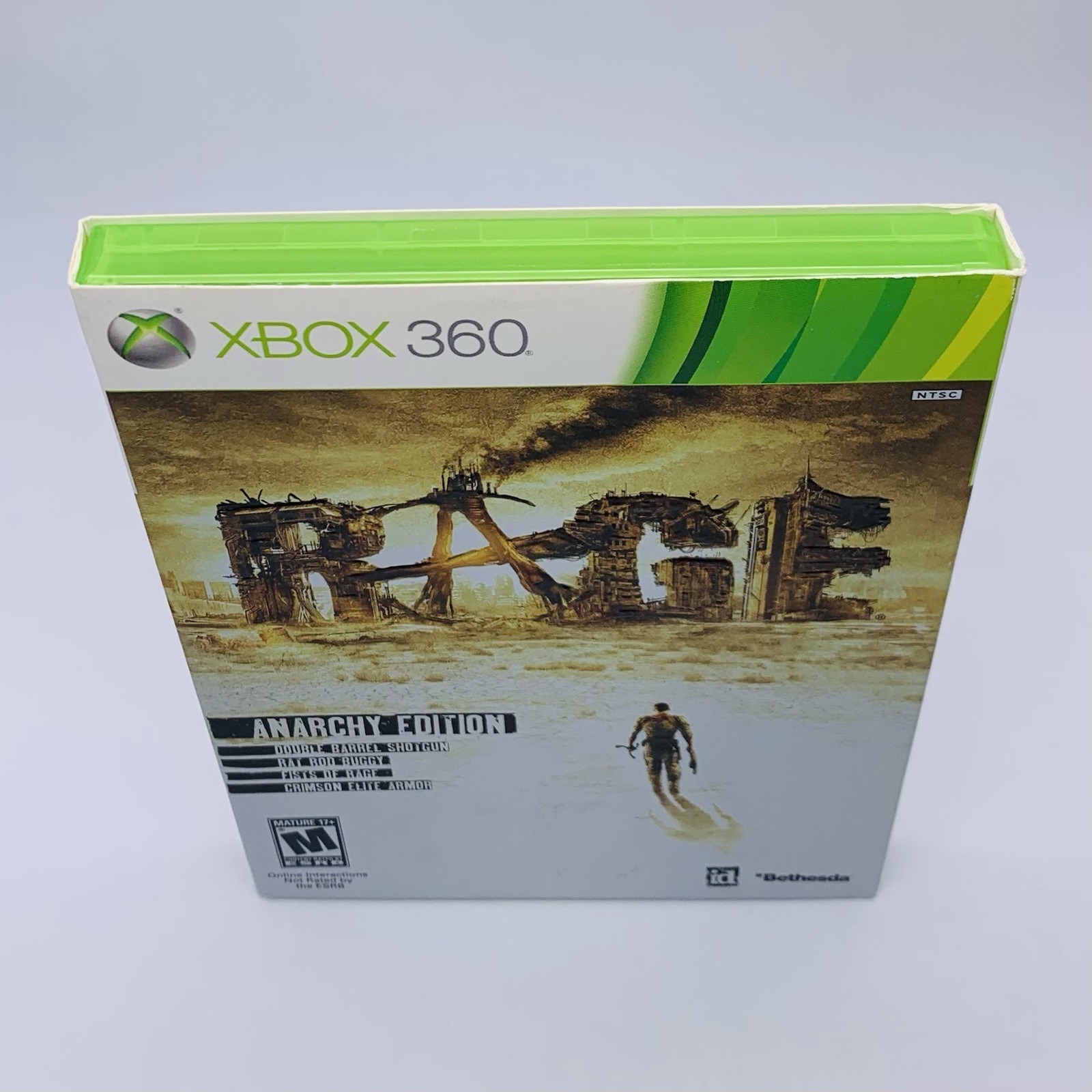 Rage Anarchy Ed Xbox 360, 2011 CIB w/ Slipcover 3-Disc Manual & 2 Inserts Tested