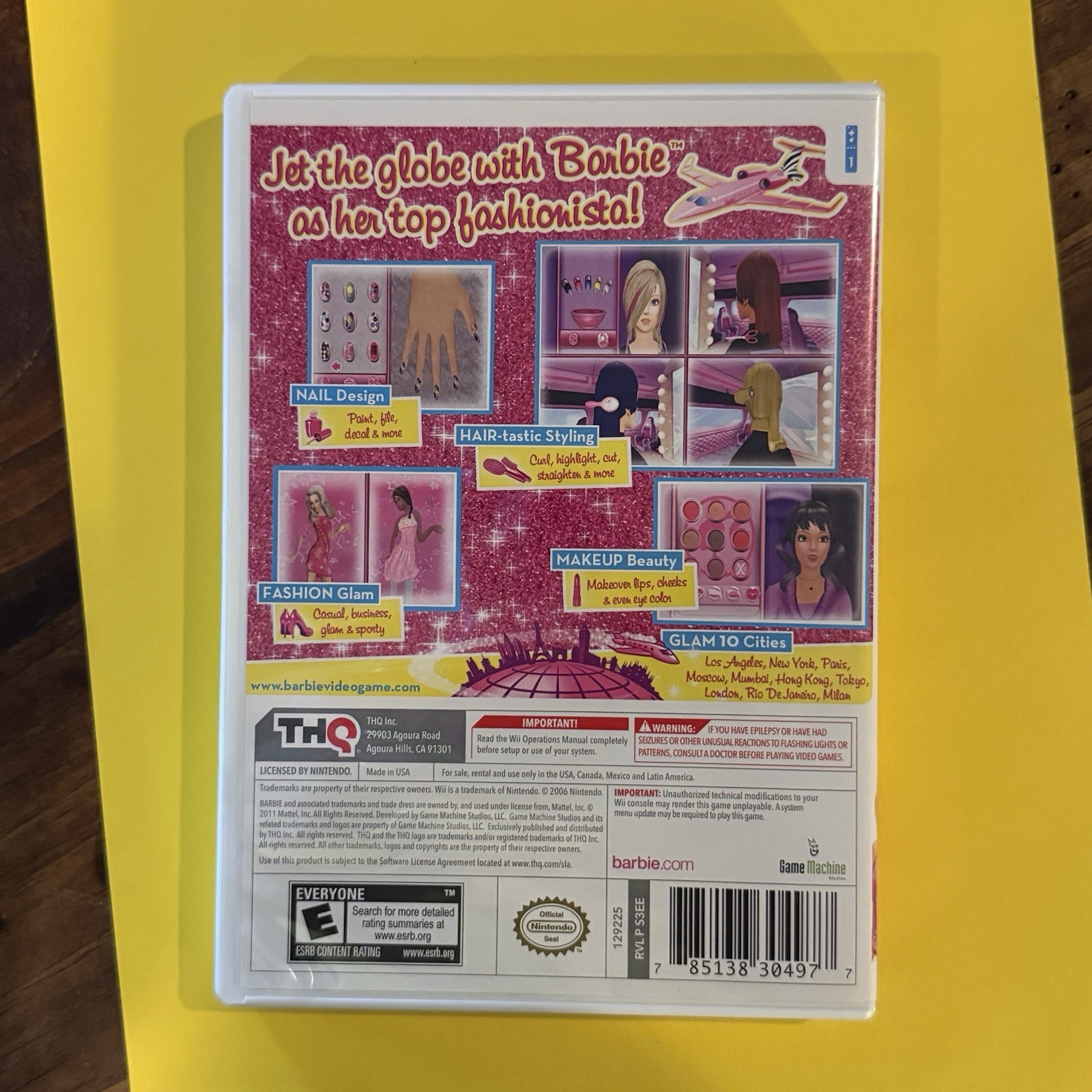 Barbie Jet Set & Style – Nintendo Wii