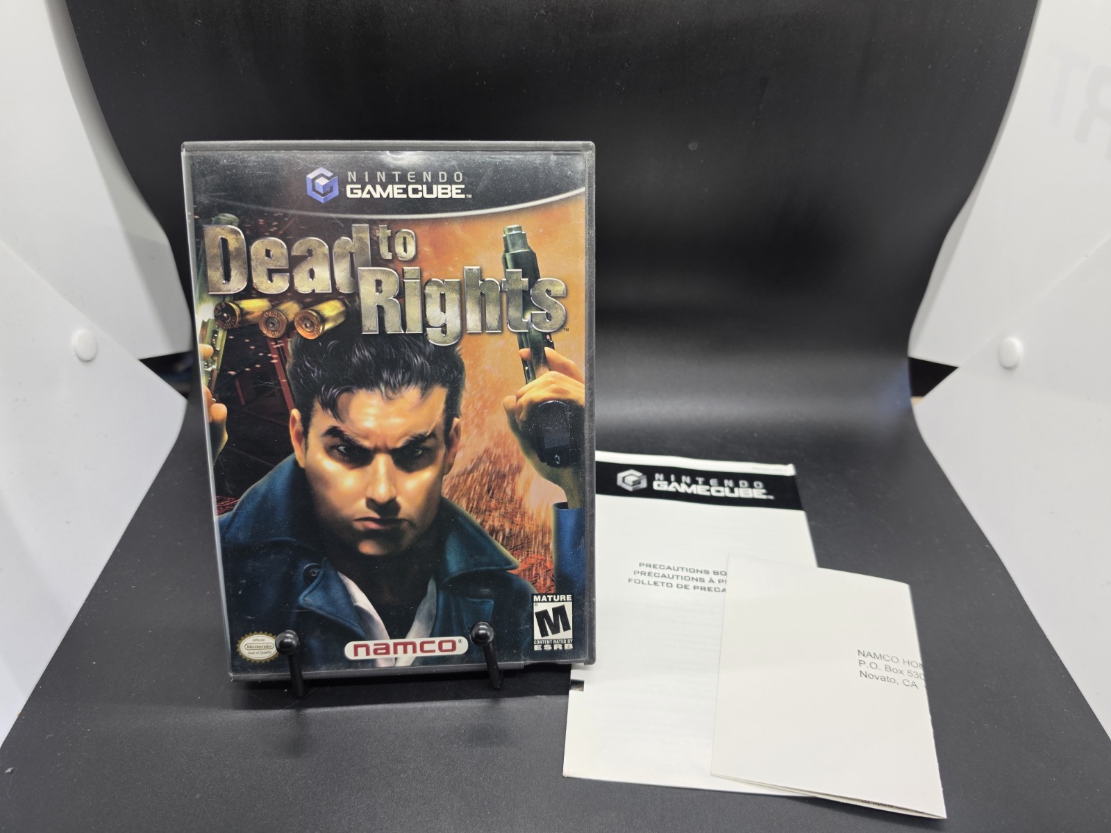 Nintendo GameCube Dead to Rights *No Game*No Manual Case + Cover Art + Reg Card
