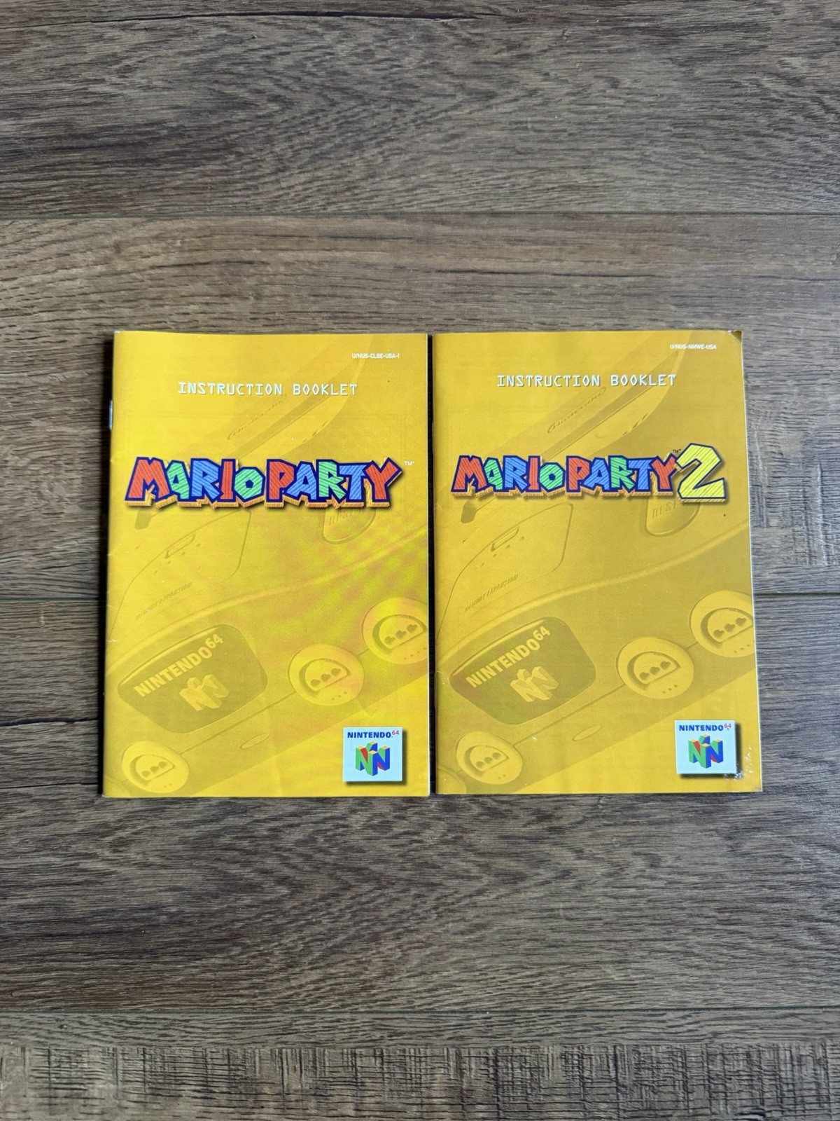 Mario Party 1 2 Nintendo 64 N64 Instruction Manual Booklet ONLY Fast Shipping!
