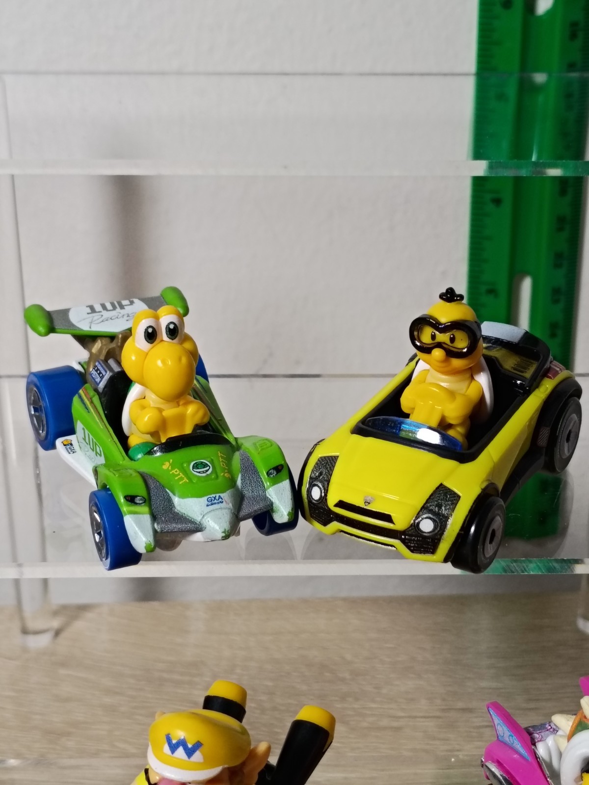 6-PK SUPER MARIO KART Hot Wheels Bowser Wario Lakitu Koopa Troopa Shy Guy Wagon