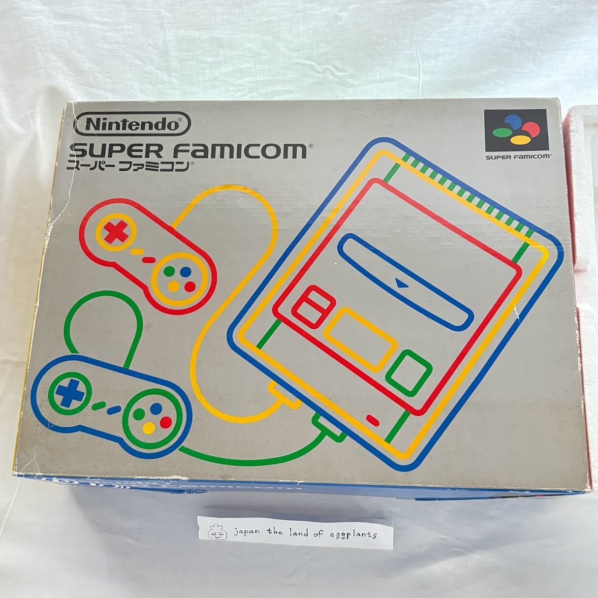Nintendo Super Famicom SHVC-001 Console | Tested | NTSC-J | Controller & Cables