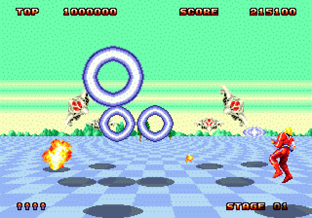 Space Harrier II – Sega Genesis Game