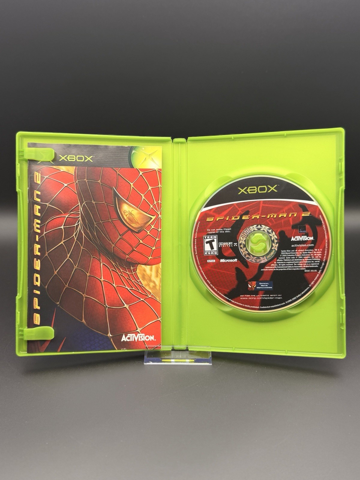 Spider-Man 2 (Microsoft Xbox, 2004) CIB Tested-FAST SHIPPING!