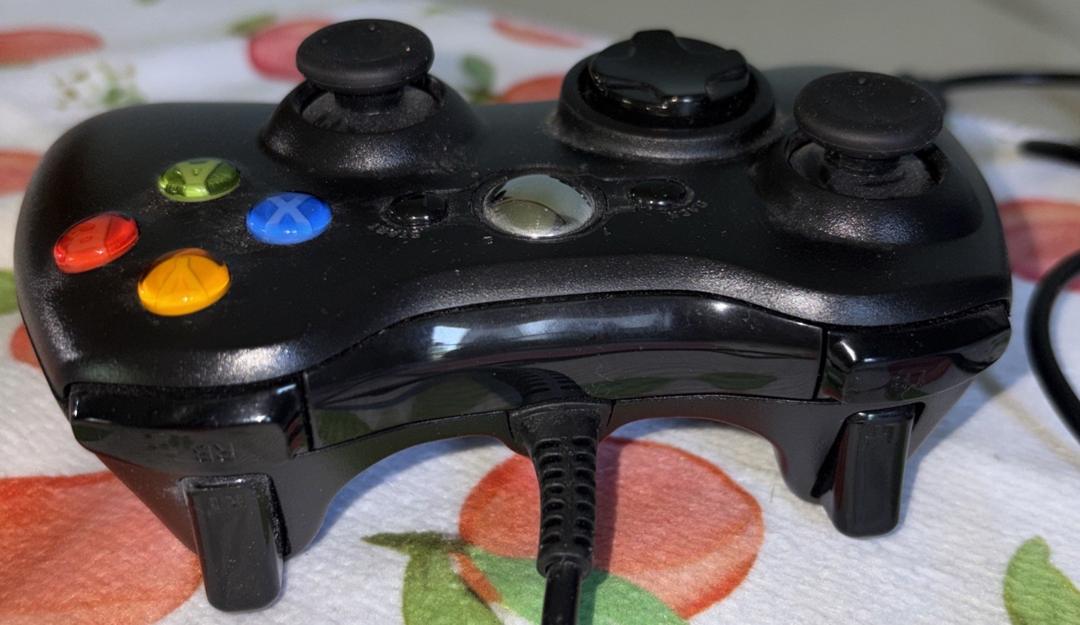 Xbox 360 Controller, USB Wired Gamepad Joystick with Improved Dual Vibration and