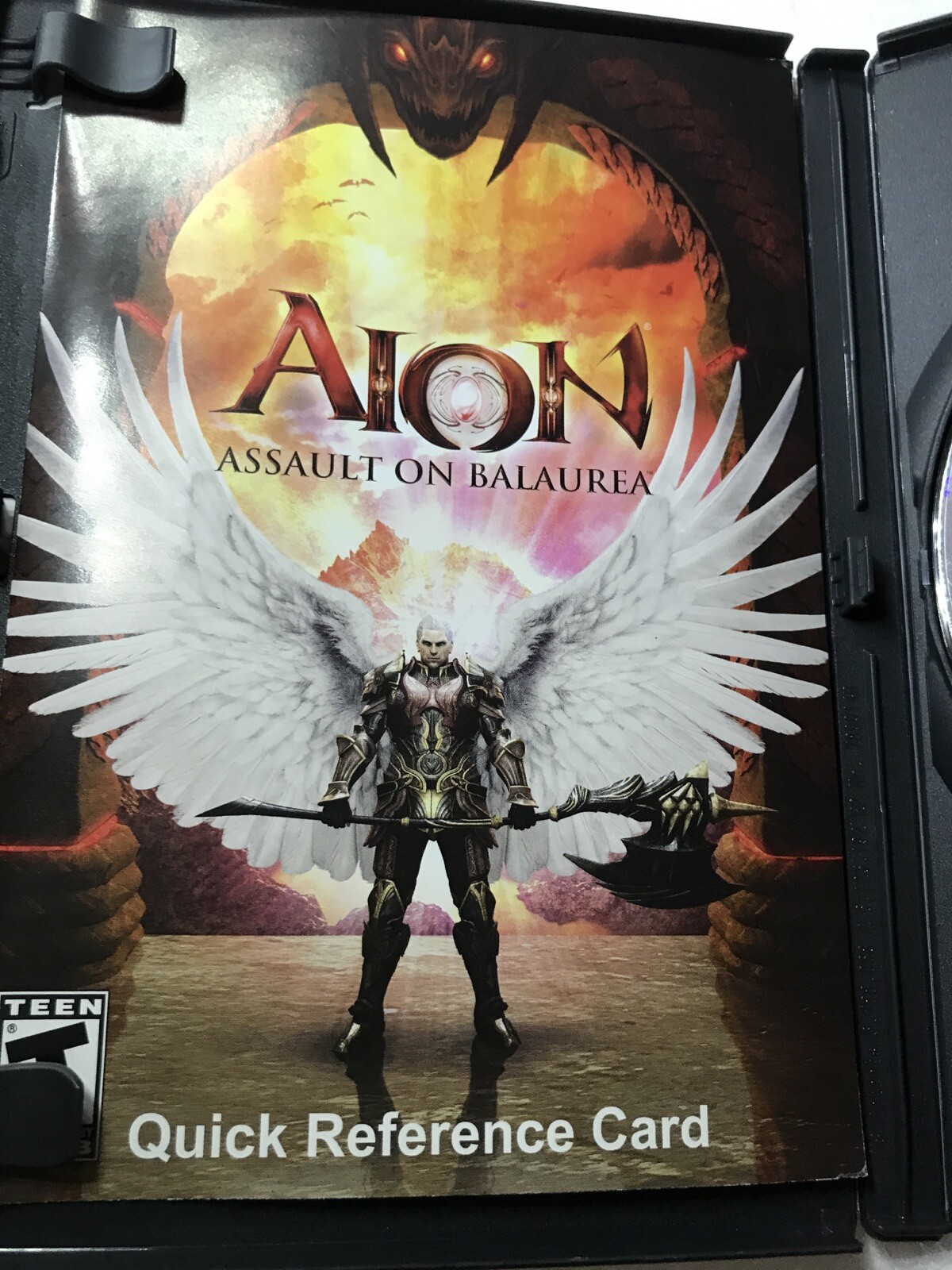 Aion: Assault on Balaurea (PC, 2010) Two Disc Game