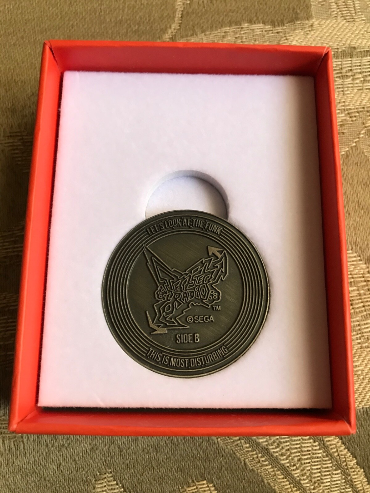 Jet Set Grind Radio Coin Medal Sega Shop EU Exclusive 300 Units Rare