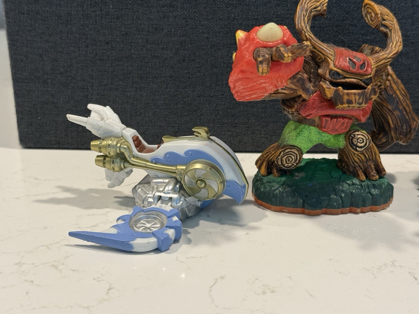 Skylanders Lot of 5 Tree Rex Fright Rider Cynder Spyro Jet-Vac Vehicle Figures