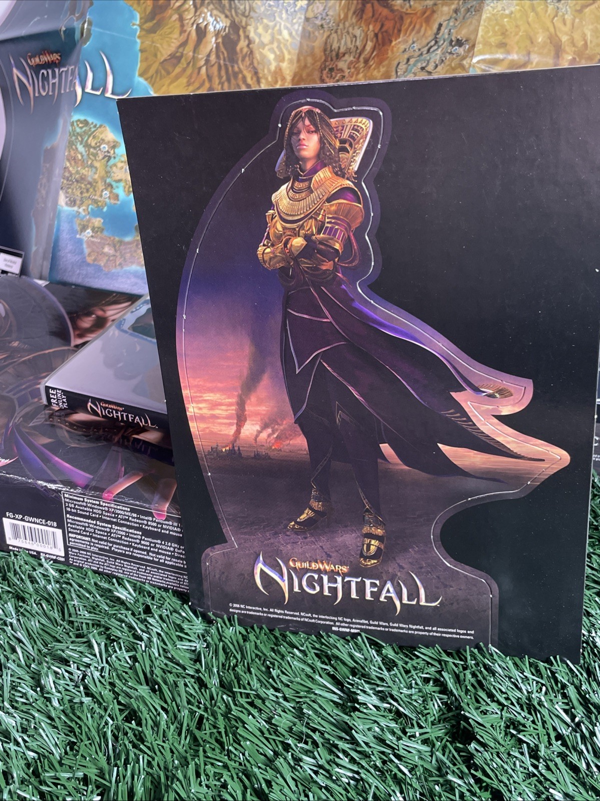 Guild Wars: Nightfall – Collector’s Edition (PC CD-ROM) Complete Set, Great Cond