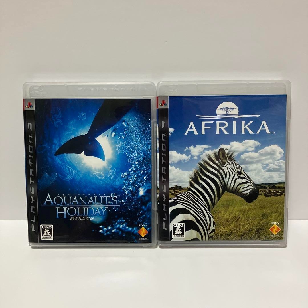 Afrika Aquanaut’s Holiday set Sony PlayStation 3 PS3 Japanese ver Tested