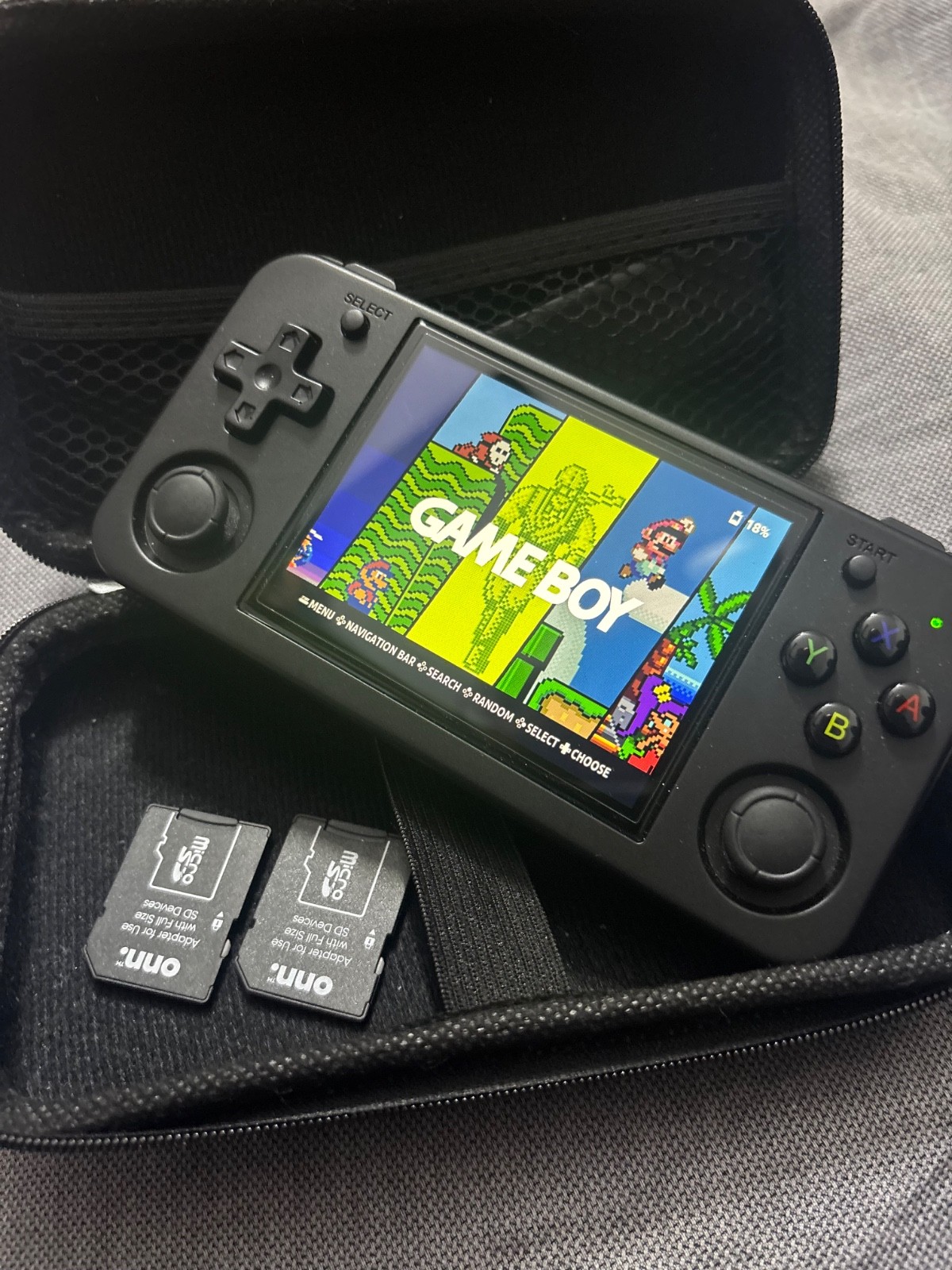 RG35XX H Anbernic Retro Handheld Game Console ROCKNIX 16G+128G BLACK