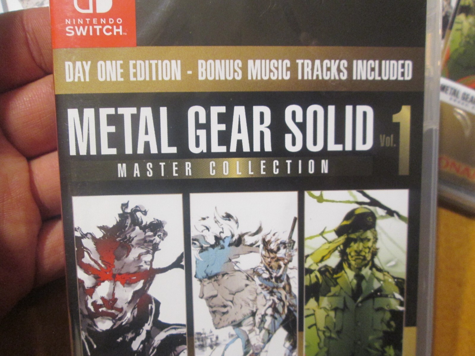 Metal Gear Solid Master Collection VOL 1 NINTENDO SWITCH TRILOGY 1 2 & 3 DAY ONE